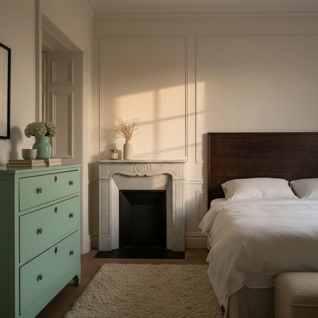 Ambiente relajado de cuidado personal en casa